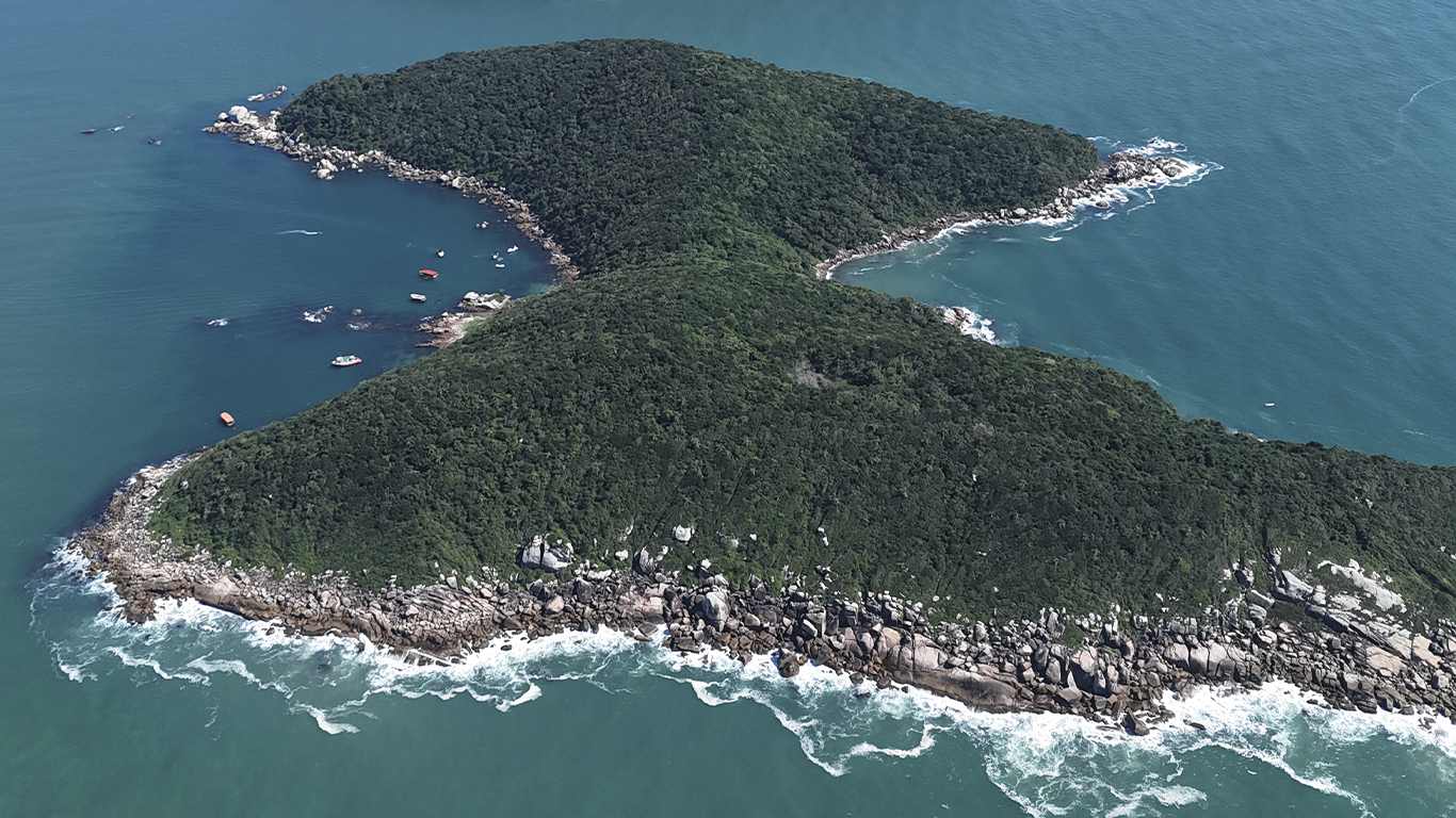 Travessia aqu&aacute;tica Santa Catarina